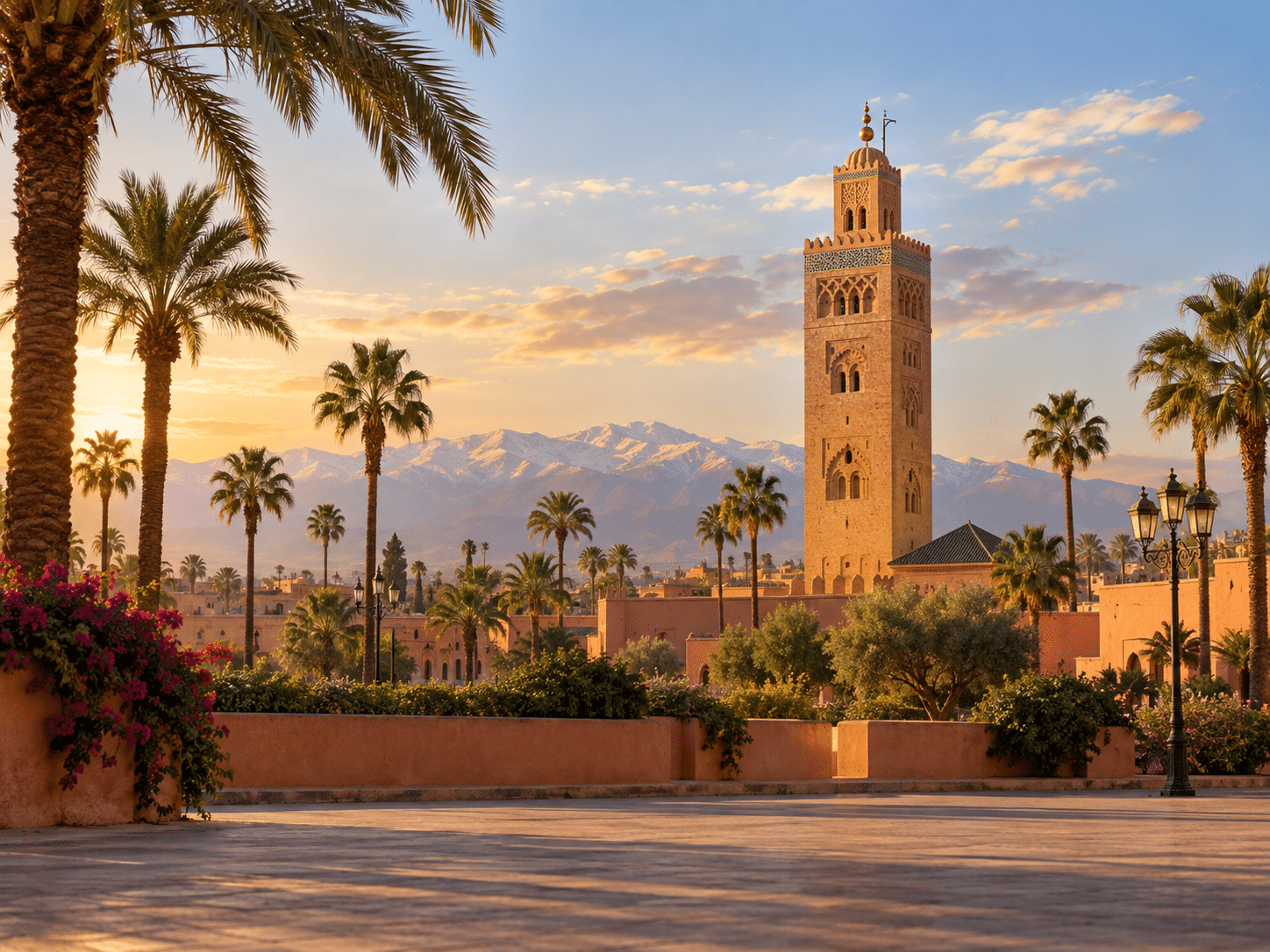 مراكش ومسجد الكتبية